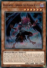 Blackwing - Simoon the Poison Wind [LDS2-EN040] Ultra Rare | Clutch Gaming