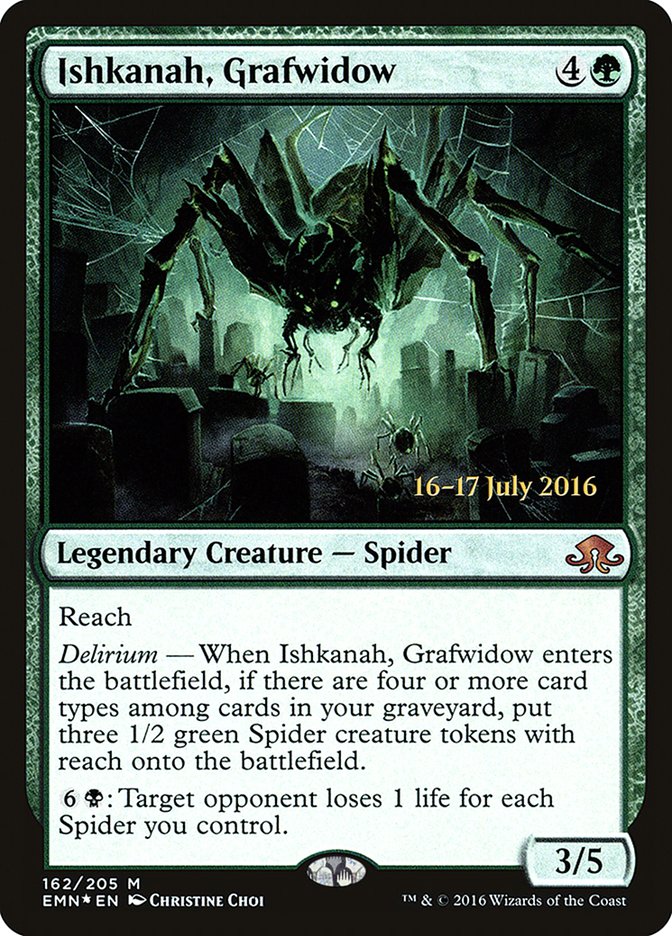 Ishkanah, Grafwidow [Eldritch Moon Prerelease Promos] | Clutch Gaming