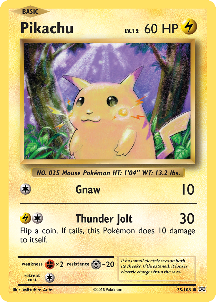 Pikachu (35/108) [XY: Evolutions] | Clutch Gaming