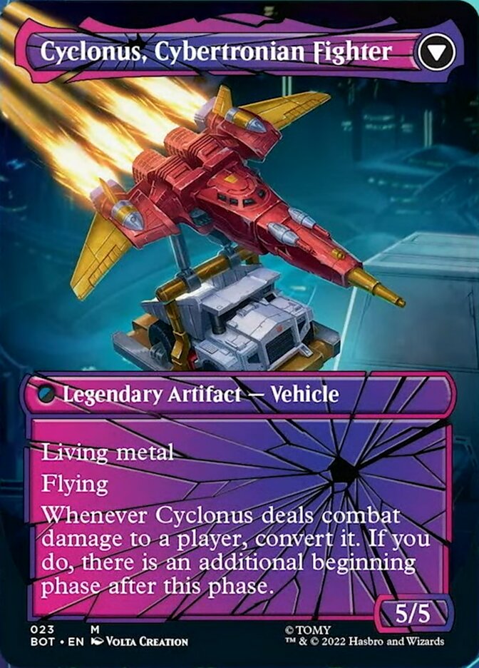 Cyclonus, the Saboteur // Cyclonus, Cybertronian Fighter (Shattered Glass) [Transformers] | Clutch Gaming