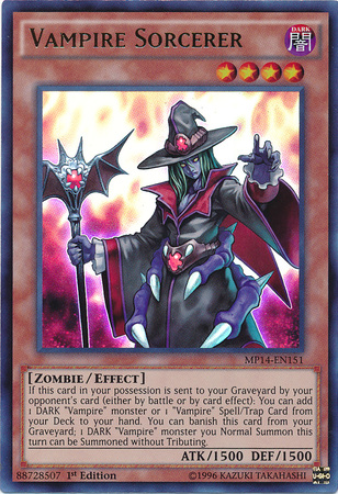 Vampire Sorcerer [MP14-EN151] Ultra Rare | Clutch Gaming