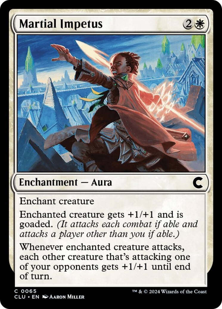 Martial Impetus [Ravnica: Clue Edition] | Clutch Gaming