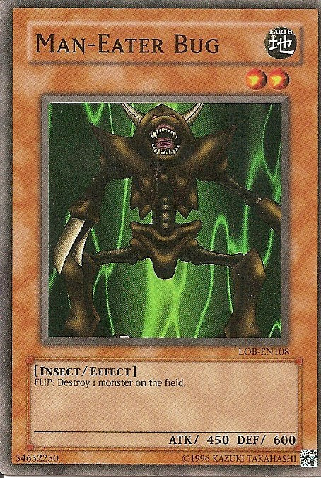 Man-Eater Bug [LOB-EN108] Super Rare | Clutch Gaming