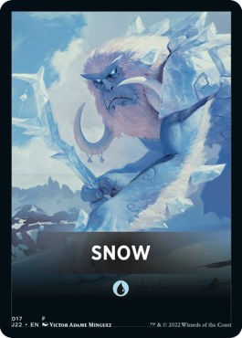 Snow Theme Card [Jumpstart 2022 Front Cards] | Clutch Gaming