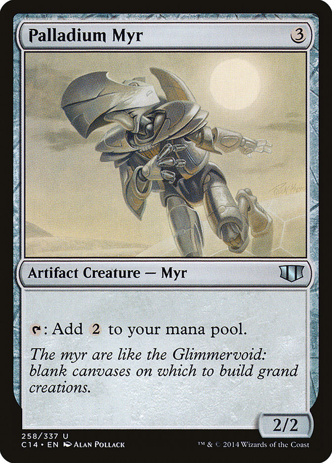 Palladium Myr [Commander 2014] | Clutch Gaming