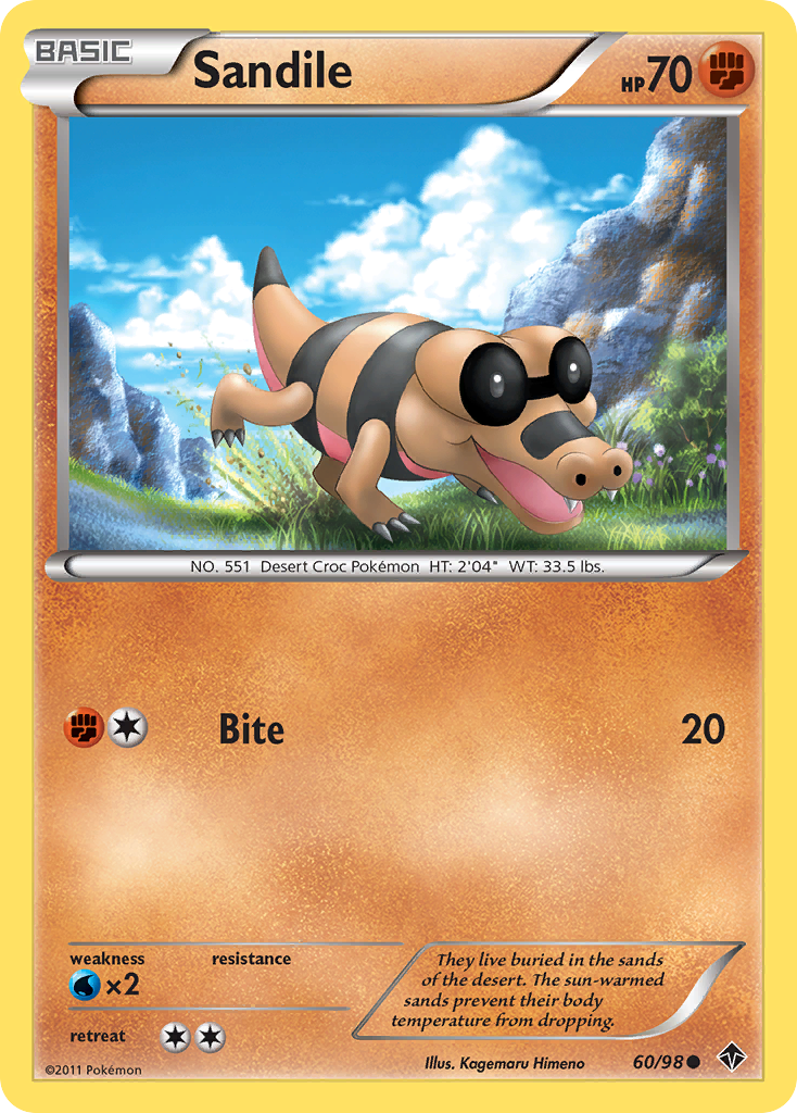 Sandile (60/98) [Black & White: Emerging Powers] | Clutch Gaming