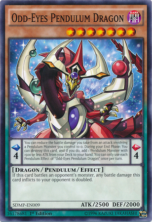 Odd-Eyes Pendulum Dragon [SDMP-EN009] Common | Clutch Gaming