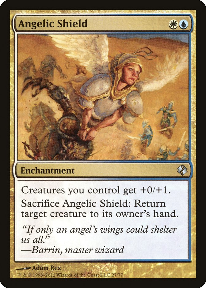 Angelic Shield [Duel Decks: Venser vs. Koth] | Clutch Gaming