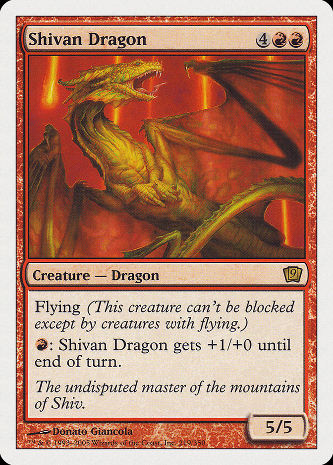 Shivan Dragon [Ninth Edition] | Clutch Gaming