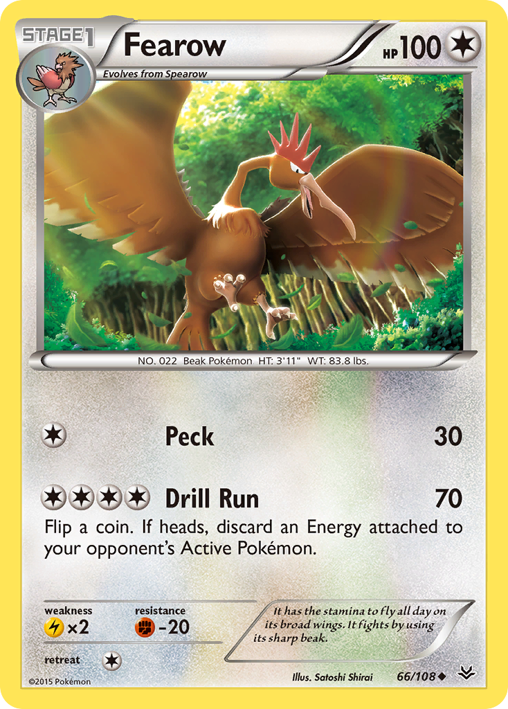 Fearow (66/108) [XY: Roaring Skies] | Clutch Gaming