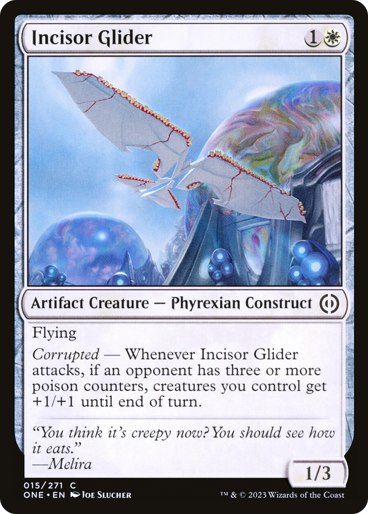 Incisor Glider [Phyrexia: All Will Be One] | Clutch Gaming