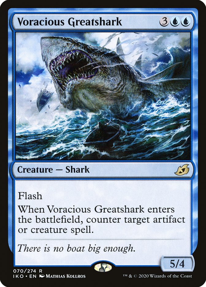 Voracious Greatshark [Ikoria: Lair of Behemoths] | Clutch Gaming