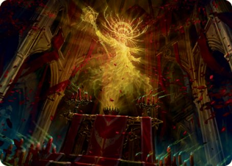 Katilda, Dawnhart Martyr Art Card [Innistrad: Crimson Vow Art Series] | Clutch Gaming
