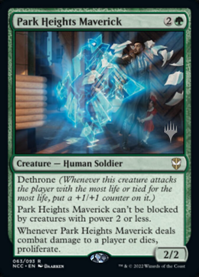 Park Heights Maverick (Promo Pack) [Streets of New Capenna Commander Promos] | Clutch Gaming