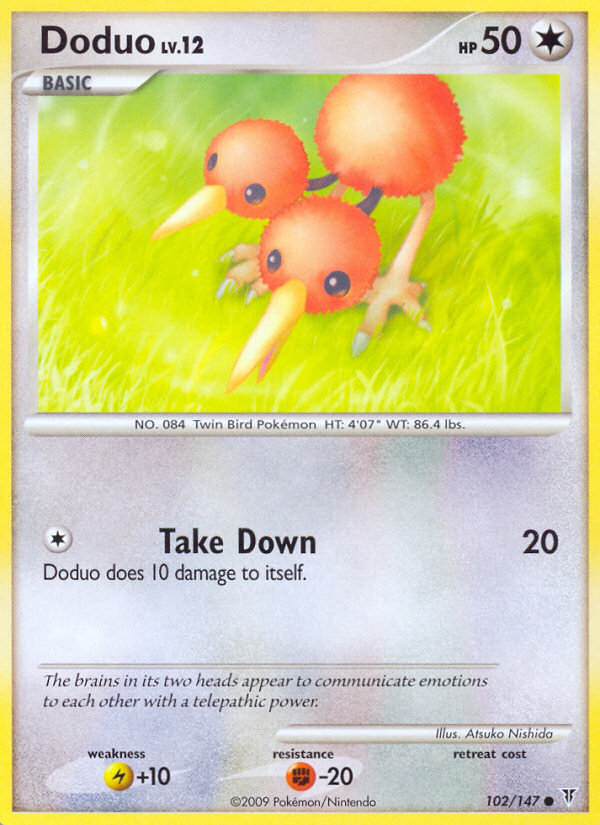 Doduo (102/147) [Platinum: Supreme Victors] | Clutch Gaming