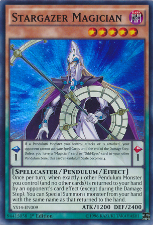 Stargazer Magician [YS14-EN009] Super Rare | Clutch Gaming