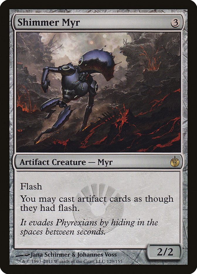 Shimmer Myr [Mirrodin Besieged] | Clutch Gaming