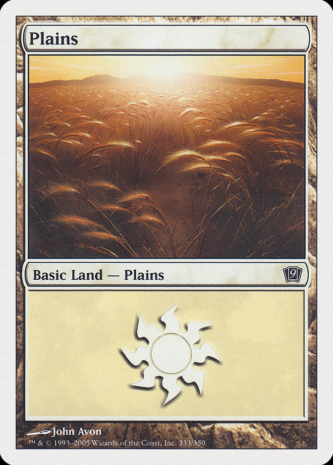 Plains (333) [Ninth Edition] | Clutch Gaming