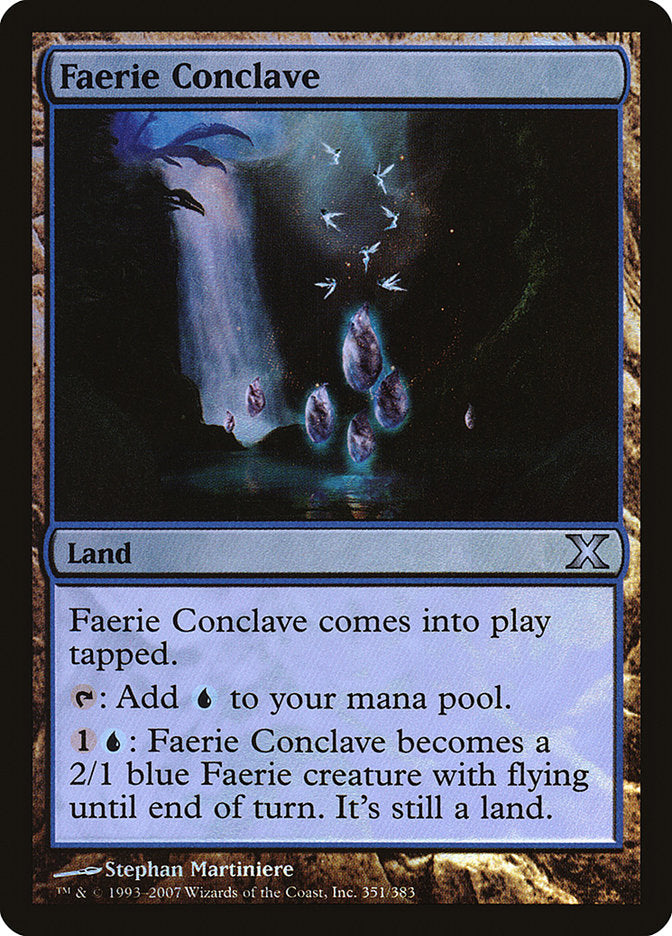 Faerie Conclave (Premium Foil) [Tenth Edition] | Clutch Gaming