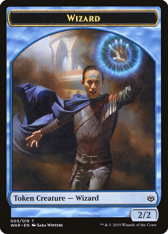 Wizard Token [War of the Spark Tokens] | Clutch Gaming