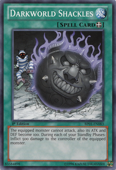 Darkworld Shackles [BP01-EN083] Common | Clutch Gaming