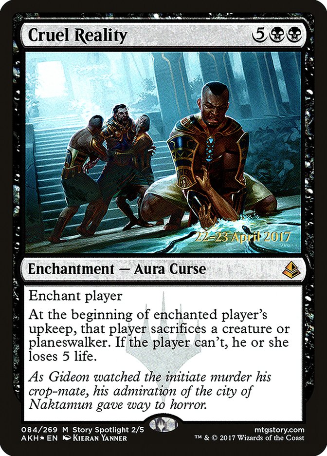 Cruel Reality [Amonkhet Prerelease Promos] | Clutch Gaming