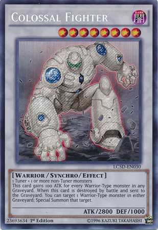 Colossal Fighter [LC5D-EN030] Secret Rare | Clutch Gaming