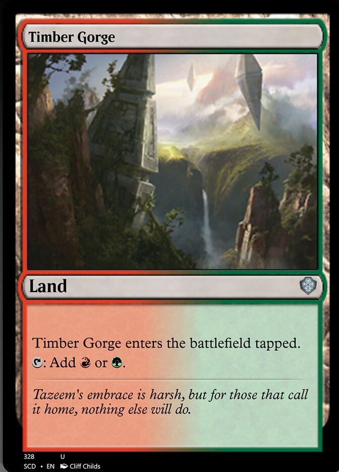 Timber Gorge [Starter Commander Decks] | Clutch Gaming