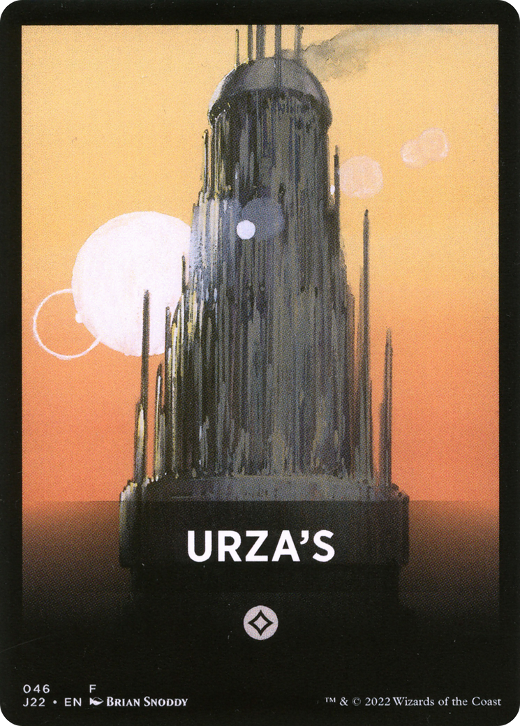 Urza's Theme Card [Jumpstart 2022 Front Cards] | Clutch Gaming