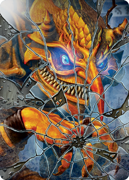 Reflection of Kiki-Jiki Art Card [Kamigawa: Neon Dynasty Art Series] | Clutch Gaming
