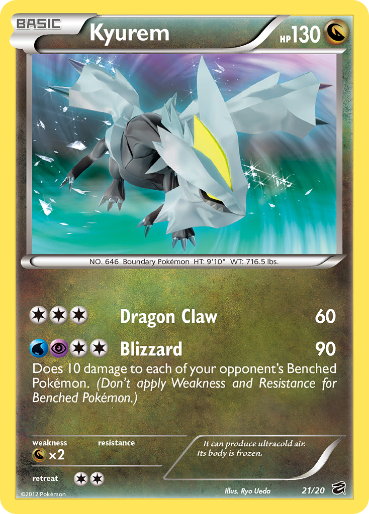 Kyurem (21/20) [Black & White: Dragon Vault] | Clutch Gaming