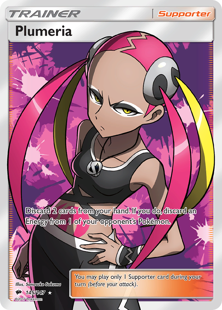 Plumeria (145/147) [Sun & Moon: Burning Shadows] | Clutch Gaming