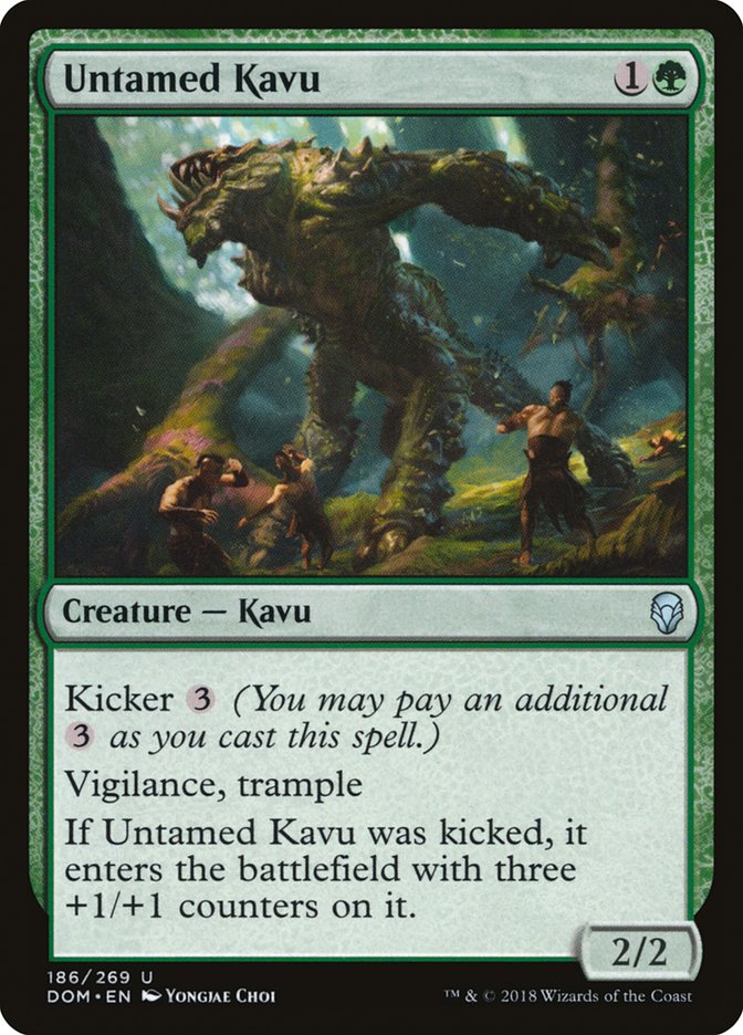 Untamed Kavu [Dominaria] | Clutch Gaming