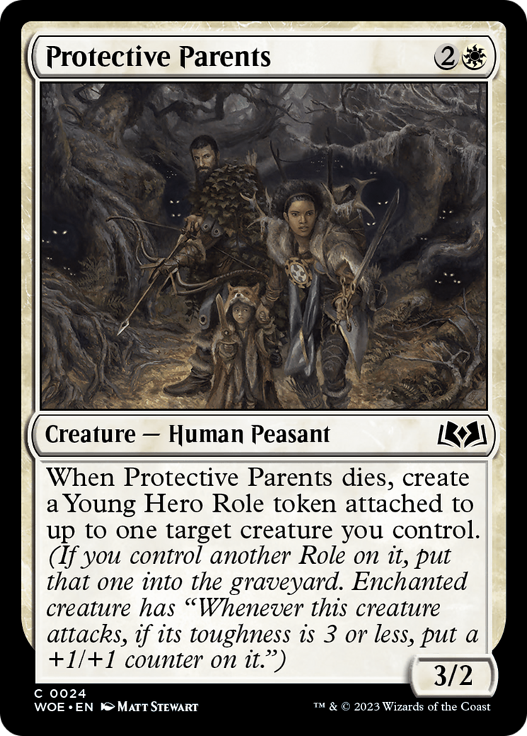 Protective Parents [Wilds of Eldraine] | Clutch Gaming