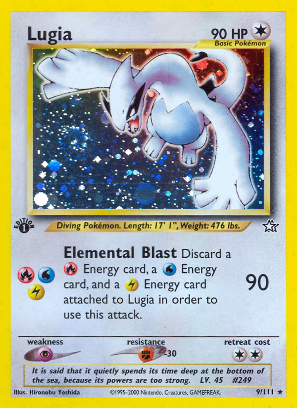 Lugia (9/111) [Neo Genesis 1st Edition] | Clutch Gaming