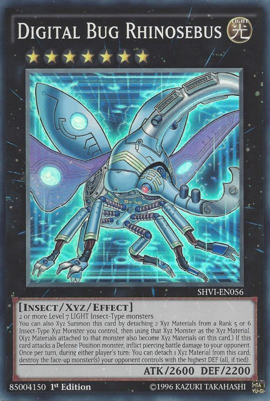 Digital Bug Rhinosebus [SHVI-EN056] Super Rare | Clutch Gaming