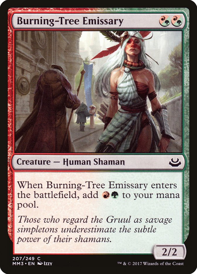 Burning-Tree Emissary [Modern Masters 2017] | Clutch Gaming