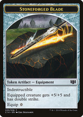 Stoneforged Blade // Germ Double-Sided Token [Commander 2014 Tokens] | Clutch Gaming