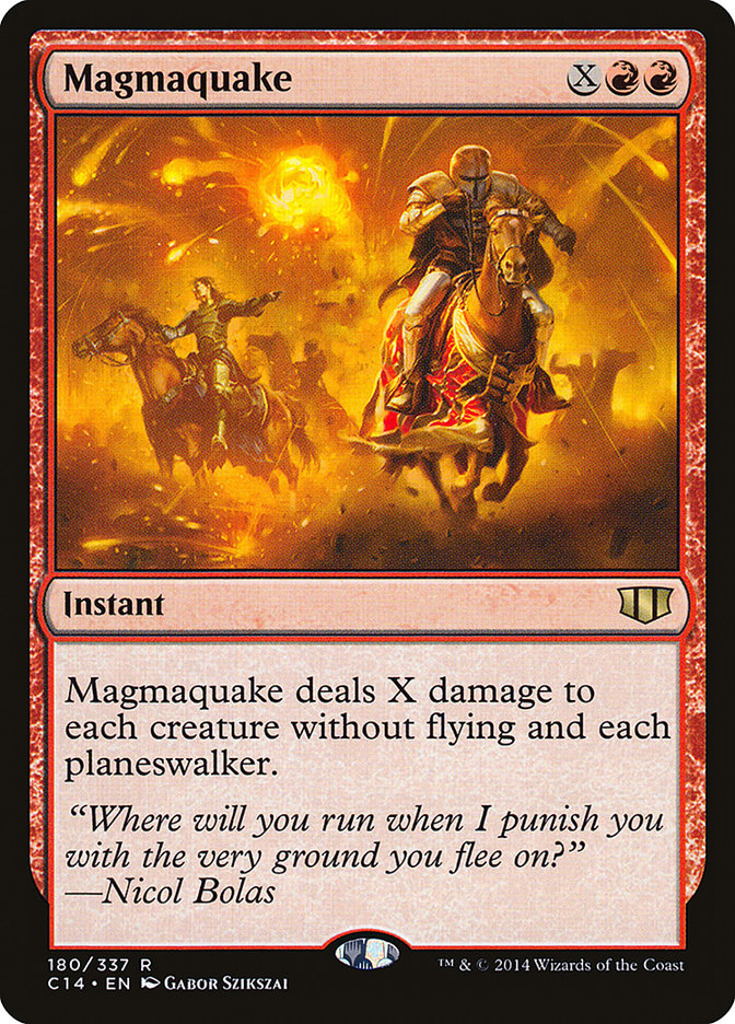 Magmaquake [Commander 2014] | Clutch Gaming