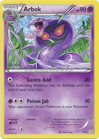 Arbok (3/30) [XY: Trainer Kit - Noivern] | Clutch Gaming