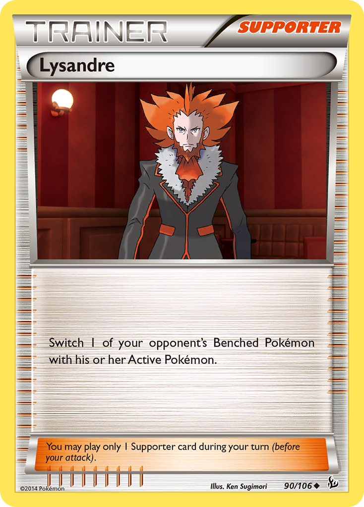 Lysandre (90/106) [XY: Flashfire] | Clutch Gaming