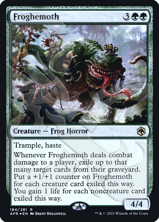 Froghemoth (Ampersand Promo) [Dungeons & Dragons: Adventures in the Forgotten Realms Promos] | Clutch Gaming