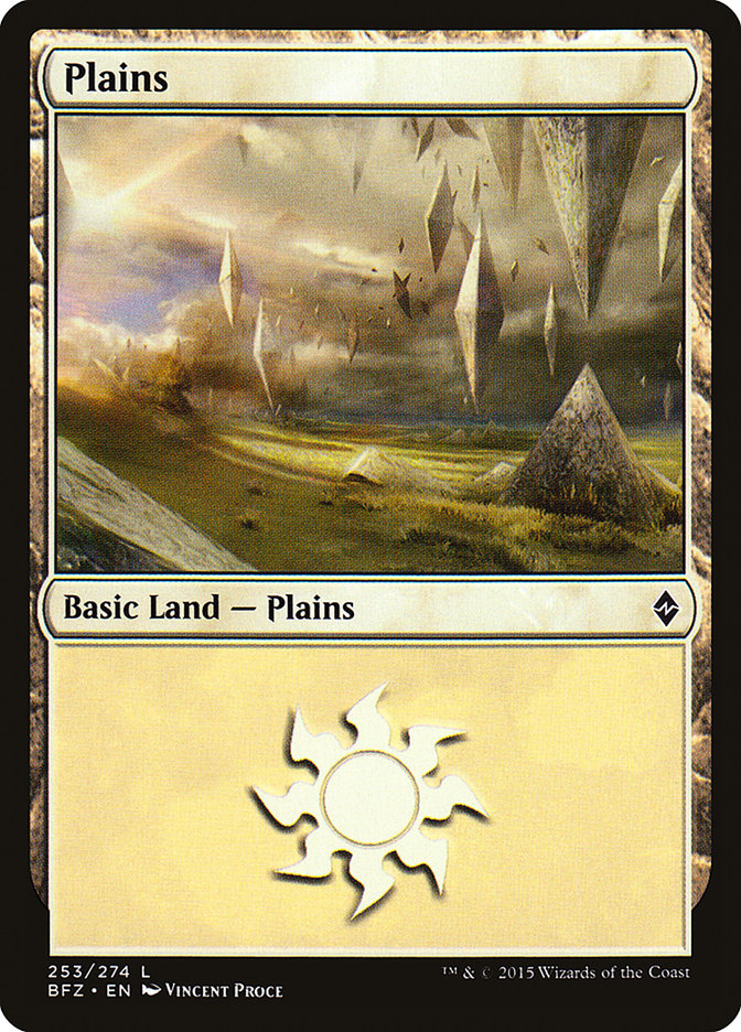 Plains (253a) [Battle for Zendikar] | Clutch Gaming