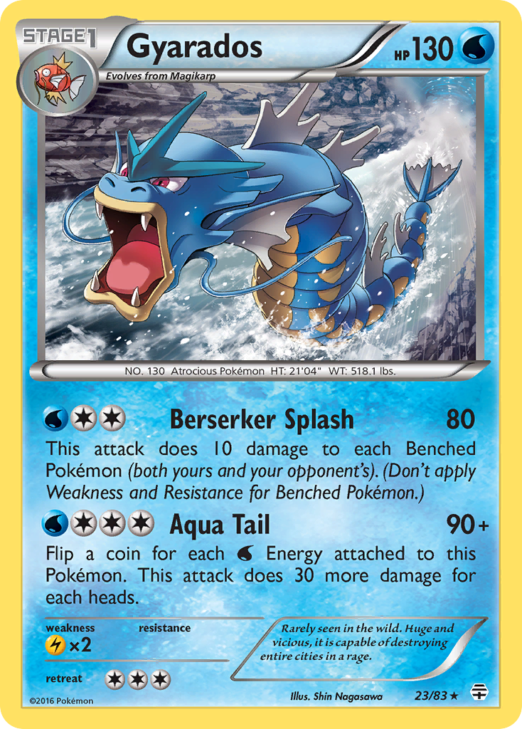 Gyarados (23/83) [XY: Generations] | Clutch Gaming