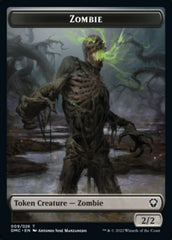 Phyrexian // Zombie Double-Sided Token [Dominaria United Tokens] | Clutch Gaming