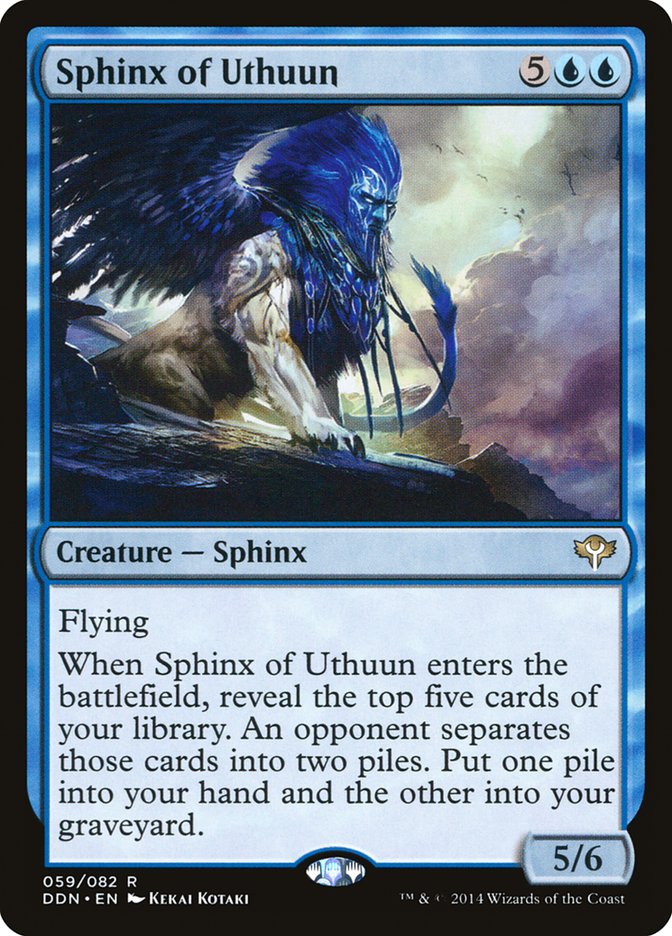 Sphinx of Uthuun [Duel Decks: Speed vs. Cunning] | Clutch Gaming