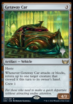 Getaway Car (Promo Pack) [Streets of New Capenna Promos] | Clutch Gaming