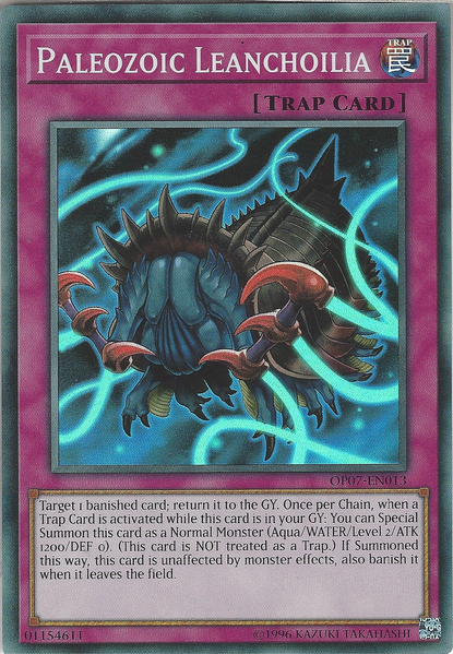 Paleozoic Leanchoilia [OP07-EN013] Super Rare | Clutch Gaming