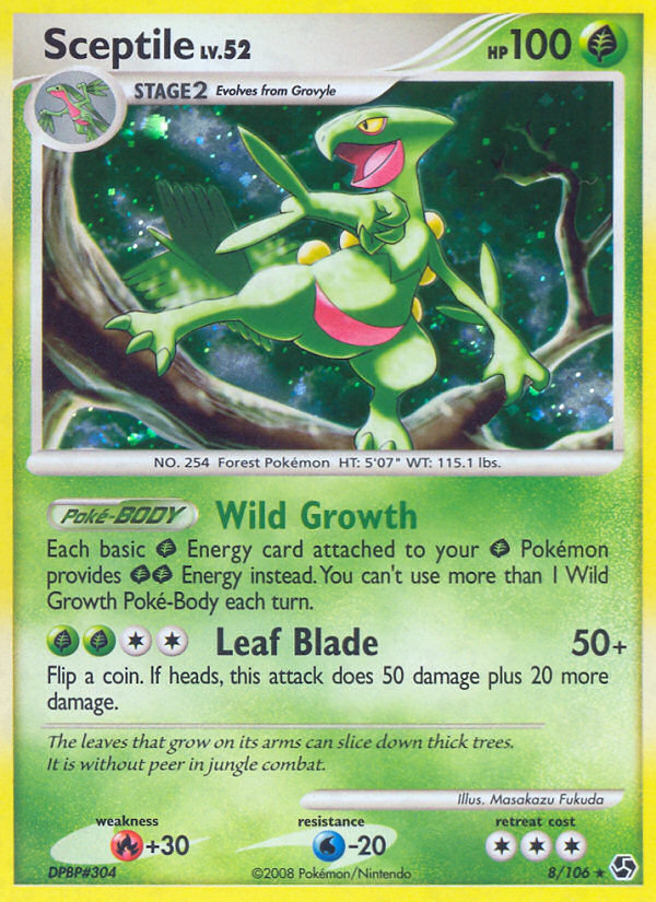 Sceptile (8/106) [Diamond & Pearl: Great Encounters] | Clutch Gaming