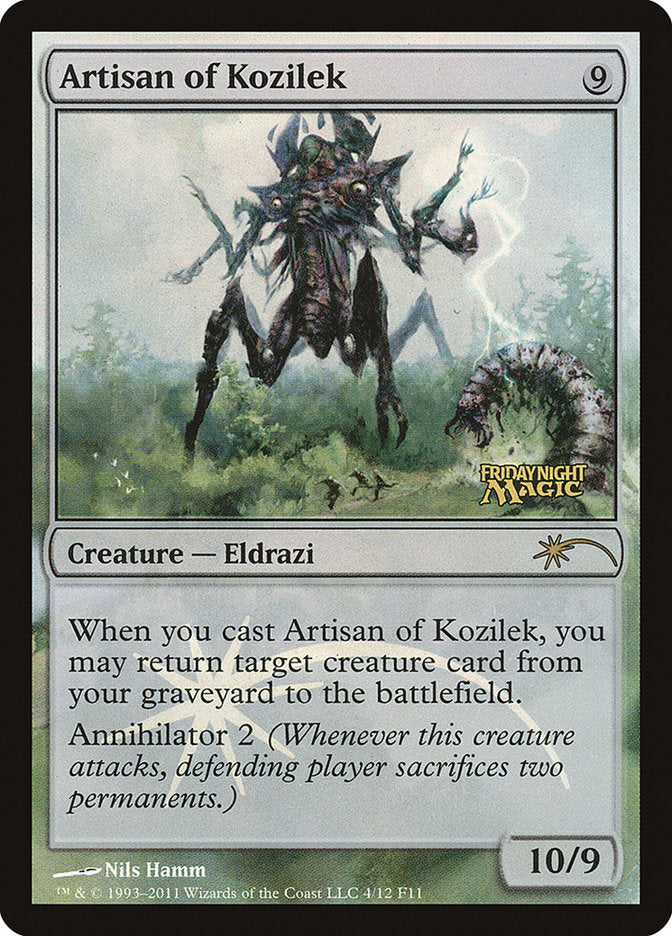 Artisan of Kozilek [Friday Night Magic 2011] | Clutch Gaming